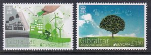 Gibraltar 1551-1552 Europa MNH VF