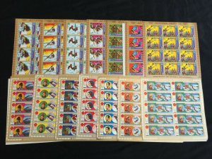 Guinea Ecuatorial Religion Trains Olympics Sport Space Art MNH Sheets x145(GUxyz