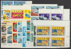 GHANA 1969 SG 541/55 MNH