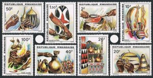 Rwanda 926-933,MNH.Michel 1002-1009. Professions,1979.Jewelry,Pottery,Smelting.