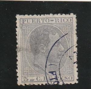 Puerto Rico  Scott#  67  Used