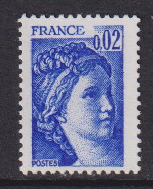 France  #1561  MNH  1978   Sabine  2c