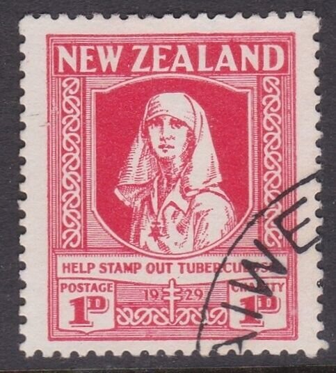 NEW ZEALAND 1929 Health Nurse fine used.....................................X316