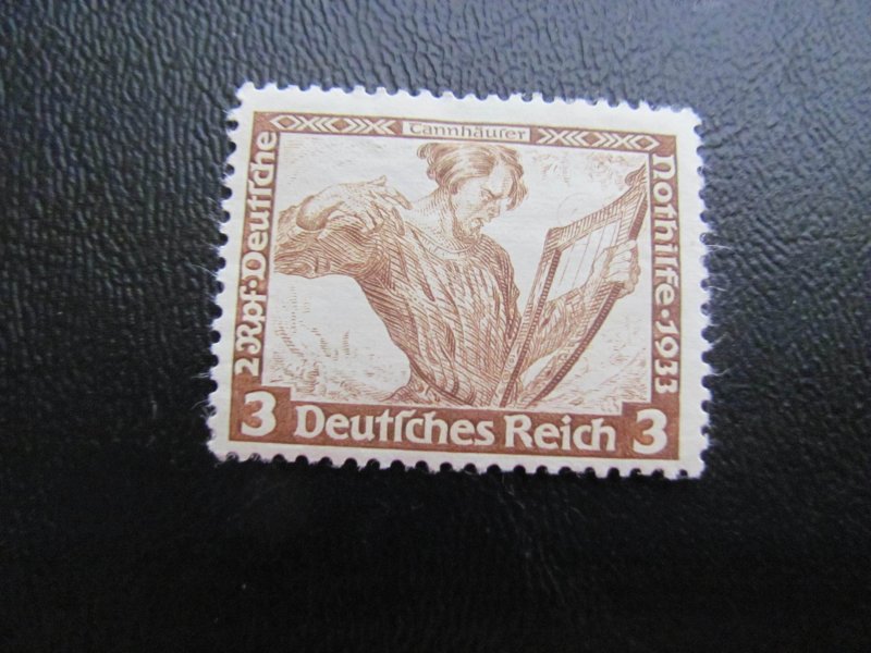 GERMANY 1933  MNH  SC# B49 WAGNER SINGLE $22  (115)