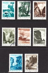 Bulgaria Scott 1681-88 complete set F to VF CTO.  FREE...