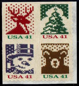 4218a Mint,OG,NH... Block of 4... SCV $5.20