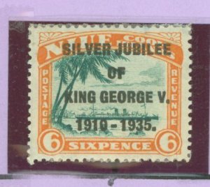 Niue #69 Unused Single (Jubilee) (King)