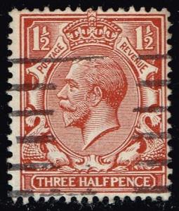 Great Britain #189 King George V; Used