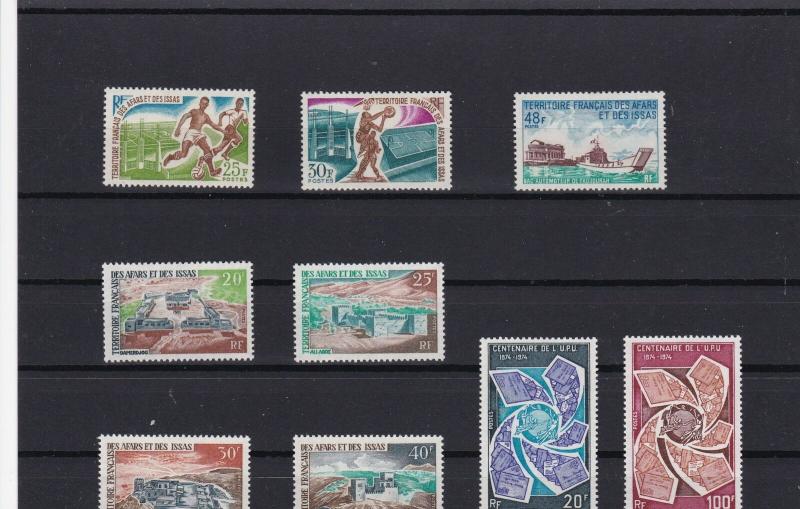 territoire des issas mounted mint stamps ref r9540