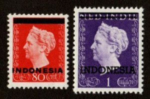 Netherlands Indies #300-301 MLH