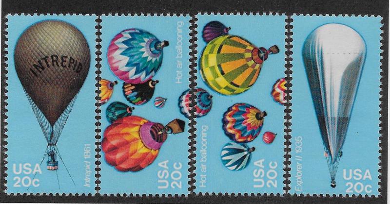 UNITED STATES SC# 2032-35 VF/MNH 1983