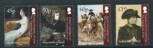 ASCENSION SG1168/71 2013 BICENTENARY OF BRITISH SETTLEMENTS MNH