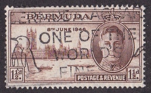 Bermuda # 131, Peace Issue, Used