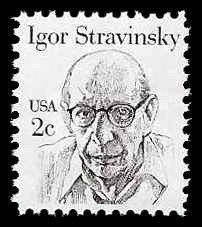 PCBstamps  US #1845 2c Igor Stravinsky, MNH, (18)