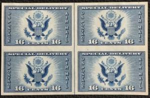 US #771 MNH Centerline Block of 4 NGAI L21