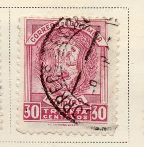 Colombia 1941-44 Early Issue Fine Used 30c. 172846