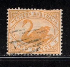 WESTERN AUSTRALIA Scott # 74 Used 1