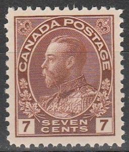 Canada #114  MNH  CV $55.00  (A7571)