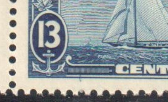 Canada #216var Mint XF NH Pair --Sinking boat Variety Error -- ECV$750.00