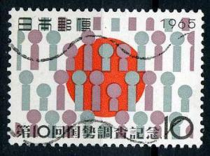 Japan 1965 - Scott 849 used - 10th National Census 