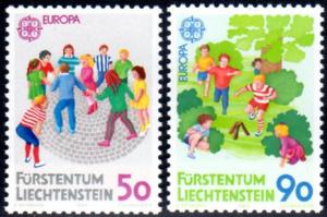  Liechtenstein VF MNH Complete Set #901-902
