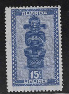 Ruanda-Urundi Scott 91 MH*