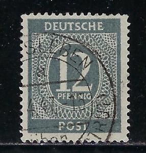 Germany AM Post Scott # 539, used