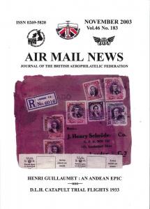 Air Mail News: Journal of the British Aerophilatelic Fede...