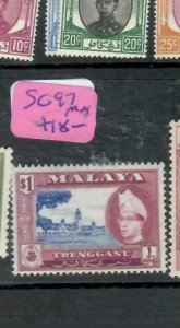 MALAYA TRENGGANU  (P0412BB)  $1.00 SULTAN   97   MOG 