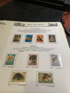 STAMP STATION PERTH: PNG Complete Collection from 1952 to 1989 Mint Never Hinged