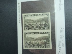 Luxembourg Scott #B66 Pair Mint Never Hinged!