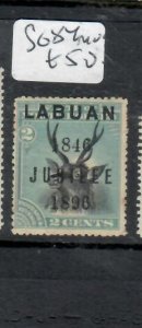 LABUAN  2C DEER JUBILEE     SG 84   MOG       P1126H