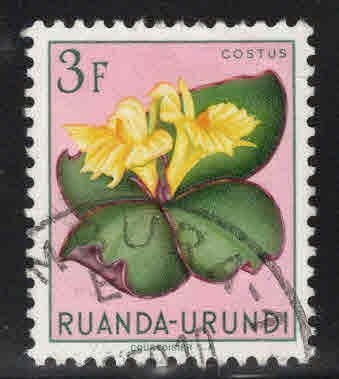 Ruanda-Urundi Scott 126 Used stamp