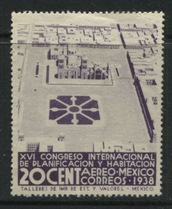 Mexico 1938 Congress Airmail 20 centavos mint o.g. hinged