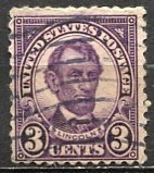 U.S.A.; 1927; Sc. # 635; Used Perf. 11x10 1/2 Single Stamp