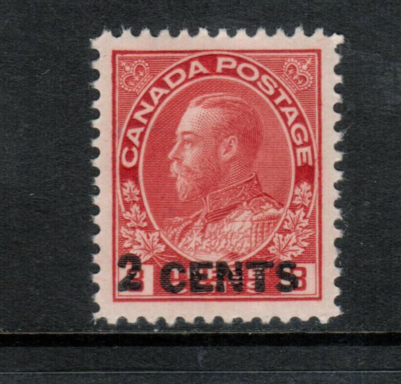 Canada #139 Very Fine Mint Lightly Hinged