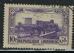 Lebanon C70 Used 1937 issue (fe6962)