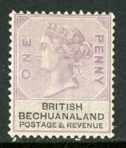 Bechuanaland  1888 British Colony QV 1p Lilac SG #10 Mint A836