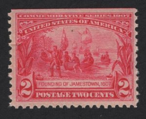 United States MINT Scott Number 329 MNH  F-VF  #4  -  BARNEYS