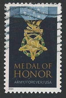 US Cat # 4823a, Medal of Honor - Army, Used*-