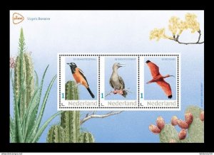 Postage stamps of Netherlands 2024 - Fauna. Birds of Bonaire MNH **