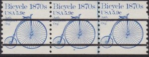 1901a Bicycle PNC Plate #3MNH