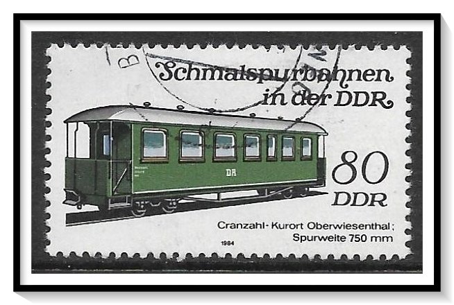 Germany DDR #2405b Railroad Trains CTOH