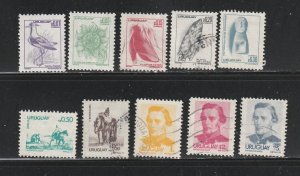 Uruguay 948-952, 954-956, 960, 962 U Various