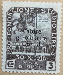 Fiume 1919-20 Sc.83 Unused