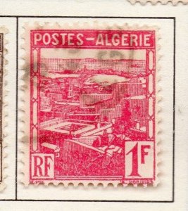 Algeria 1937-43 Early Issue Fine Used 1F. 170546