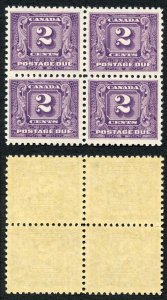 Canada SGD10 2c Block of Four Superb U/M (MNH) Unitrade Cat 80++