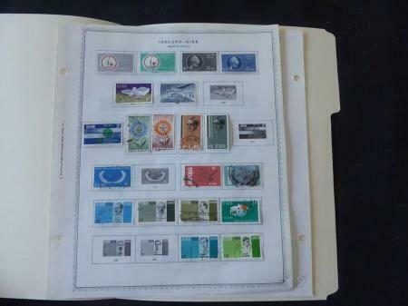 Ireland 1963-1969 Stamp Collection on Album Pages​​