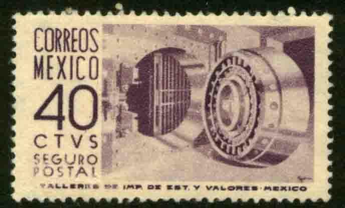 MEXICO G11 40cents 1950 Definitive 1st Printing wmk 279 MNH