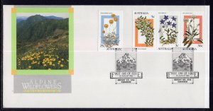 Australia 993-996 Wildflowers U/A FDC